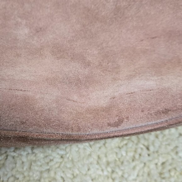 PRADA Buffalo Snaps Dusty Rose Shoulder Bag - Picture 12 of 13